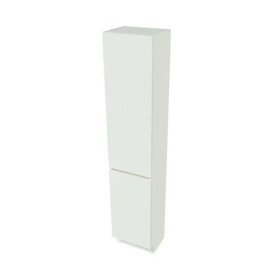 Nemo Spring Ventus Tre armoire colonne L400 x H2000 x P340 mm 2 portes gauche sans poignée couleur blanc