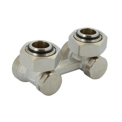 Nemo Start Bloc en H pour raccordement mural pour installations à 2 tuyaux pour radiateurs avec raccordement 3/4 Euroconus