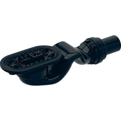 Geberit Sestra Sifon - douchebak sestra - waterslot - 30mm - PE - glans zwart