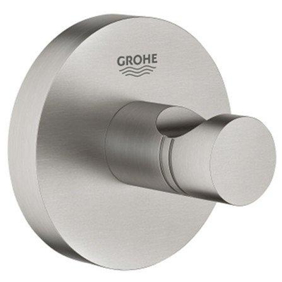GROHE Essentials crochet de serviette - rond - super acier