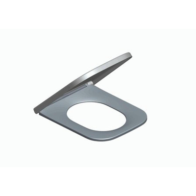 Nemo Spring Sun dunne wc-zitting - 43.4x36x3.6cm - soft-close en take-off - wit duroplast - wczitting - softclose takeoff