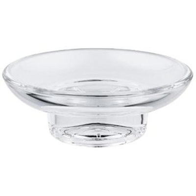 GROHE Essentials porte-savon - 11x3.9cm - rond - transparent