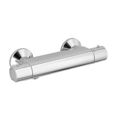 Nemo Start Arvia mitigeur thermostatique de douche chrome avec disques céramiques energy saving 38 safety stop bouton ECO 20 lmin NF ACS Belgaqua