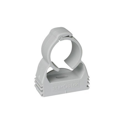 Nemo Go porte-clips étoile rapide ø14mm ø16mm pvc gris (par 3)