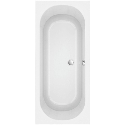 Saniclass Stuttgart Baignoire - 180x80x48cm - acrylique - duo - blanc brillant