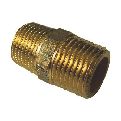 Viega Dubbele Nippel Met Zeskant 1/2" Brons
