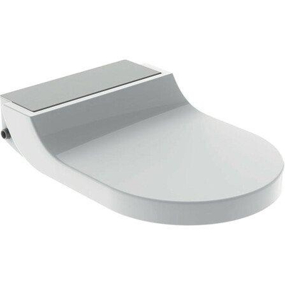 Geberit AquaClean tuma Zitting - onderdouche - rvs decor - glans wit