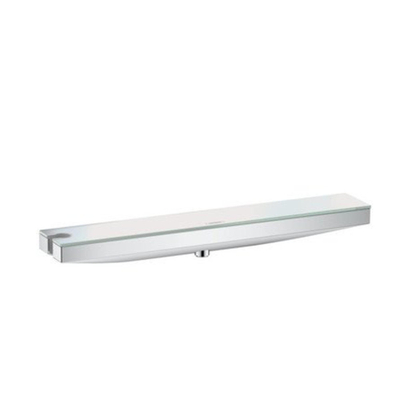 Hansgrohe RainFinity Fixfit Porter - 500 muuraansluiting - met planchet - met douchehouder links - 50.2x8.2cm - hoogglans chroom