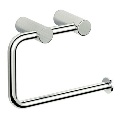 Nemo Spring tilde porte-papier sans couvercle montage mural 130x90x50mm nickel brossé