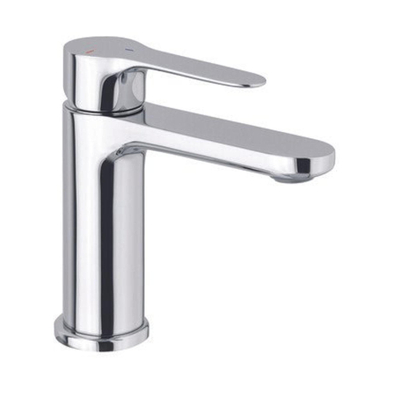 Go By Van Marcke Nero Robinet de lavabo - 15,1cm - posé - mitigeur - laiton chromé