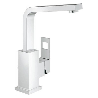 GROHE Eurocube waterbesparende wastafelkraan met waste chroom SHOWROOMMODEL