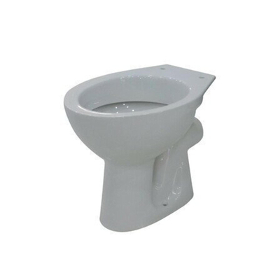 Go by Van Marcke Staand Toilet - 48x37x40cm - muuraansluiting - zonder zitting - porselein wit