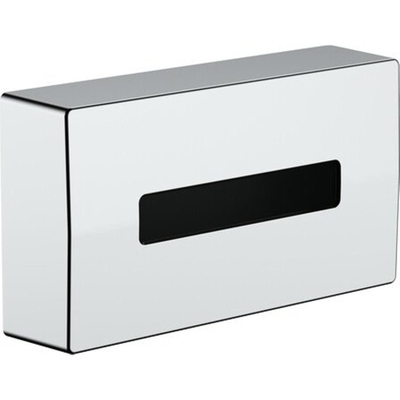 Hansgrohe Addstoris Porte-mouchoir papier pour démaquillage 26.5x14.5cm Chrome