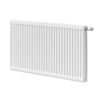 Henrad Premium eco radiateur a panneaux 40x160cm type 33 2698watt 4 connexions acier blanc brillant