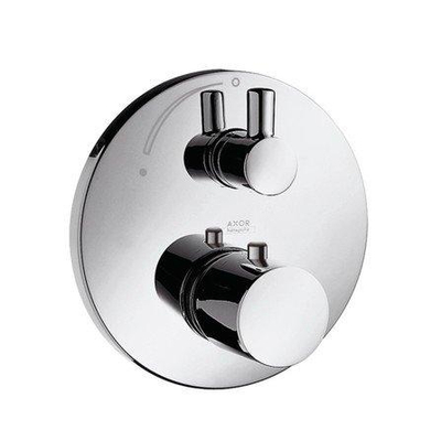 AXOR Uno partie de finition - pour mitigeur encastré - avec robinet d'arrêt - chrome