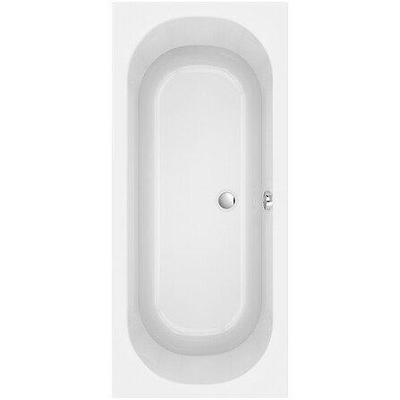 GO by Van Marcke Stelli inbouwbad duo 180x80x48cm 290L wit acryl met potenstel OUTLETSTORE