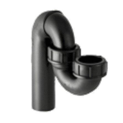 Geberit PE Leidingsifon - 0 - 90 - 180 graden - zwart