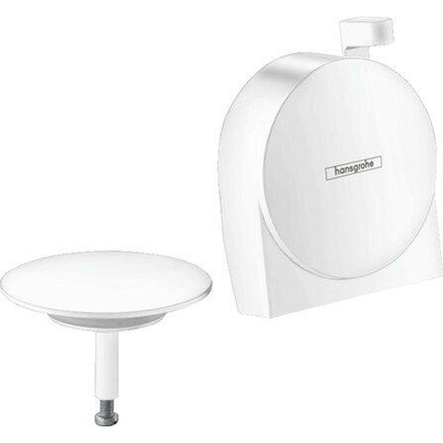 Hansgrohe Exafill S S - afbouwdeel - voor badafvoer- overloop- en vulcombinatie - mat wit