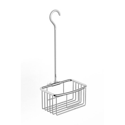Nemo Spring Sano panier de douche d'angle simple 360 x 160 x 110 mm laiton acier inoxydable chromé