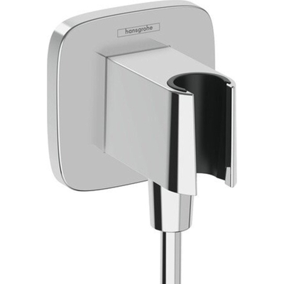 HansGrohe FixFit Q Coude de raccordement mural avec support de douche