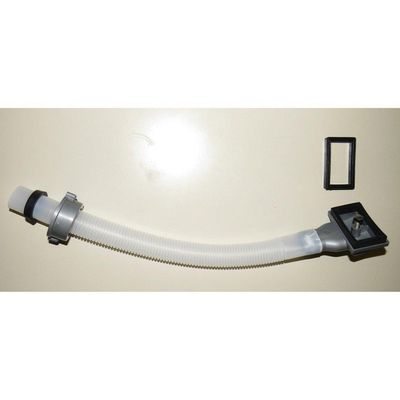 Nemo Skill flexibele overloopgarnituur - voor spoeltafel - L 330mm - zwart