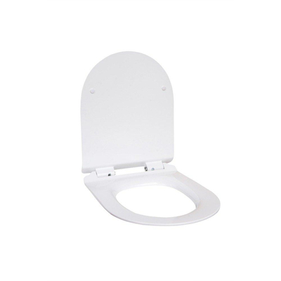 Nemo Go Aquaflow Abattant WC amortisseur et déclipsable fin 43x36x5.7cm blanc