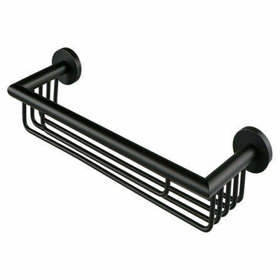 Geesa Nemox Panier de douche 34,9cm Noir