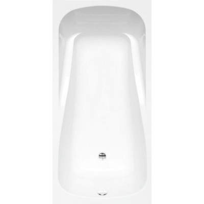 Nemo Spring Sereno baignoire encastrée acrylique 180x85x43cm bonde D52 235L blanc