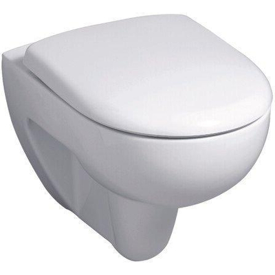 Geberit Renova toiletpot 35.5x54cm zonder toiletzitting zonder spoelrand diepspoel wit