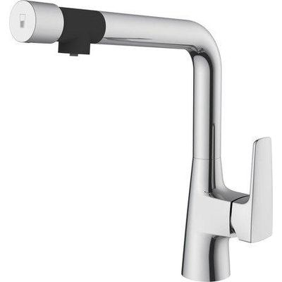 GO by Van Marcke Spirit mitigeur de cuisine avec conduite séparée pour eau filtrée chromé