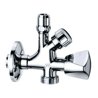 Go by Van Marcke robinet d'arrêt d'angle avec point de vidange supplémentaire