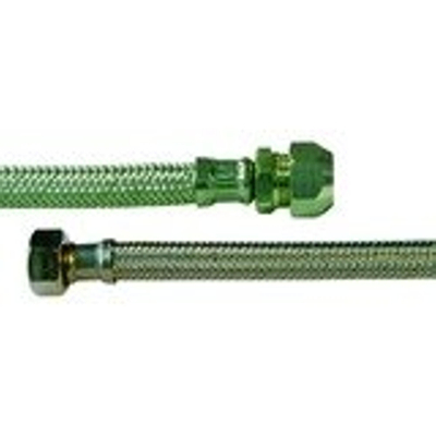 Nemo Go collier flexible d'alimentation en eau 15 x 1/2f écrou 50 cm acier inoxydable ø8