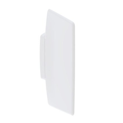 Geberit scheidingswand urinoir - 74x44cm - kunststof - wit