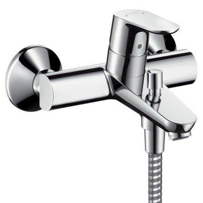 Hansgrohe Focus Eengreeps badmengkraan - opbouw - hoogglans chroom