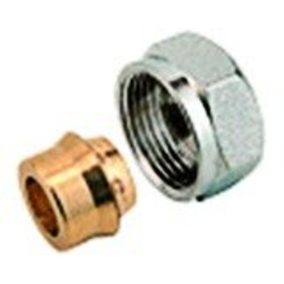 Nemo Skill Raccord vissé Systempex raccordement tube en cuivre D M22 15 mm bicone laiton