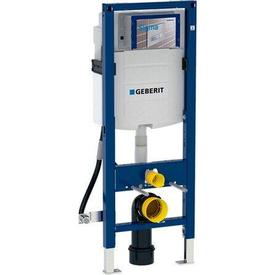 Geberit Duofix element - voor hang-wc - hoogte 112 - met Sigma inbouwspoelreservoir - 12cm - zithoogte aan - wit