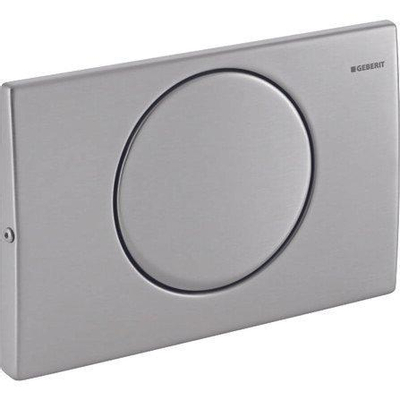 Geberit Mambo plaque de commande - inox brossé