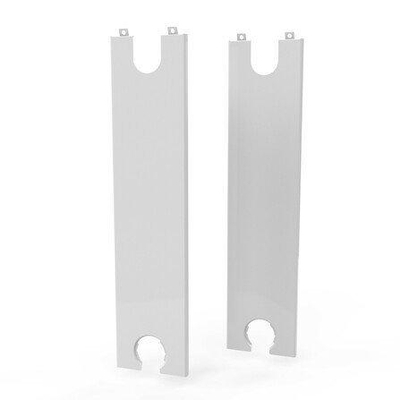 Stelrad set panneaux latéraux pour radiateur type 22 x10.2cm Acier Blanc brillant