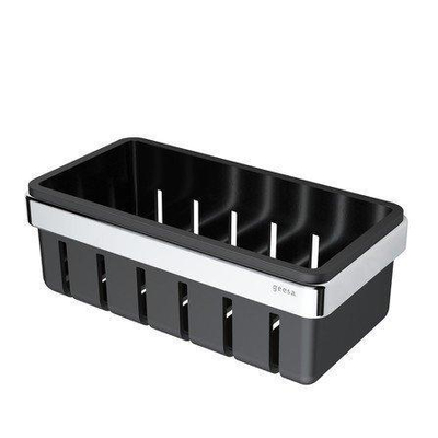 Geesa Frame Douchemand 21cm Zwart