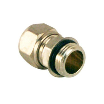 Go by Van Marcke Pex Alu klem raccord droit - Ø16mm x 1/2M chromé