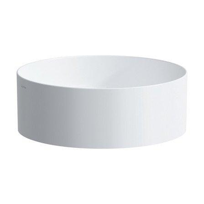 Laufen Living Square waskom 38x38x15cm zonder kraangat zonder overloop SaphirKeramik wit