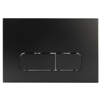 Starbluedisc mocha plaque de commande pour Réservoir WC geberit up100/up320 noir mat
