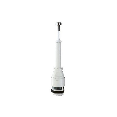 Grohe Servo Afloopmechanisme - onderbreekbaar - met drukknop - voor dekselboringen 16-35mm - inclusief bevestigingsset - chroom