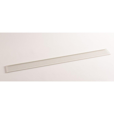 Nemo Spring Grille supérieure - type 11 L - 1000mm - acier - panneau horizontal - pour Nemo Spring Compact/Multicompact - blanc