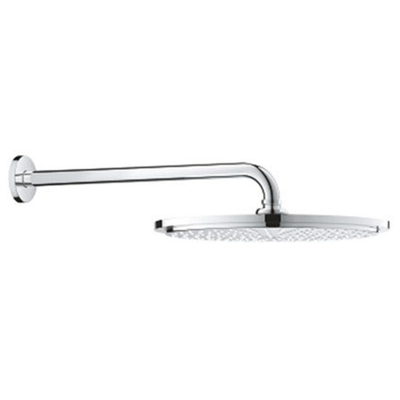 GROHE Rainshower Cosmopolitan 310 Douche de tête - 31cm - 1 type de jet - bras mural 28,6cm - chrome
