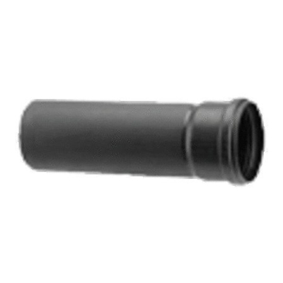 Burgerhout PP toevoerbuis 80mm 80m met L=500mm zwart