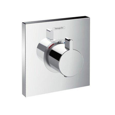 Hansgrohe Set de finition pour mitigeur thermostatique ShowerSelect E encastré haut débit chromé