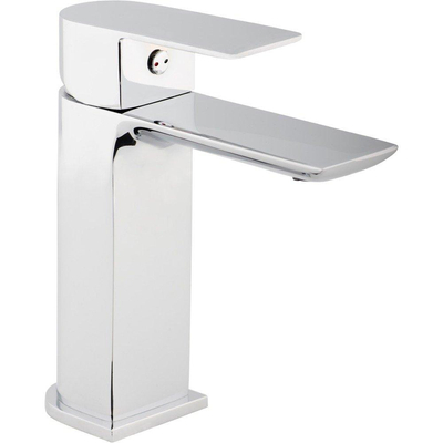 GO by Van Marcke Dynamic mitigeur de lavabo monocommande avec bonde PushOpen disques céramiques inclus flexibles et kit de fixation chrome