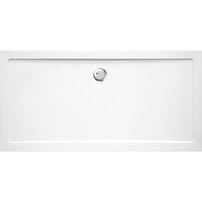 GO by Van Marcke Helion receveur de douche composite synthétique 180x90x3.5cm rectangulaire évacuation D90mm sans jeu de pieds blanc