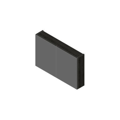 Nemo Spring Nebulo spiegelkast - 100x65x17.8cm - 2 deuren glazen leggers - met stopcontact - Royal Vanille